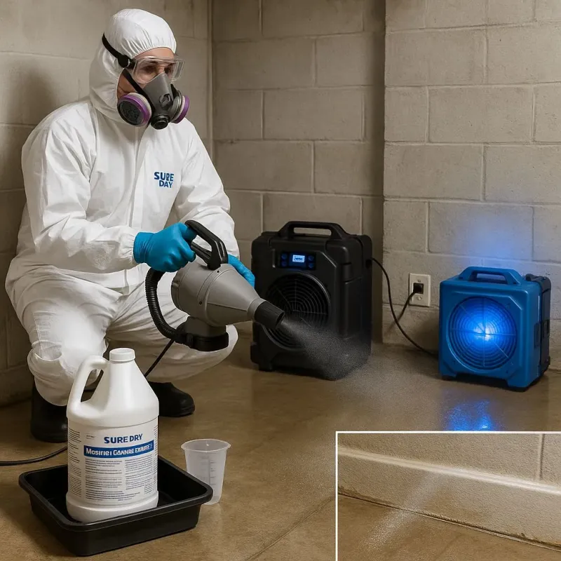 Sanitization and Odor Removal process in Murray County, OK