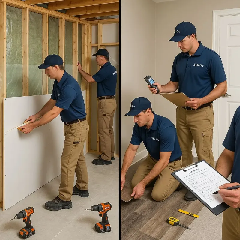 Repairs and Reconstruction process in Murray County, OK